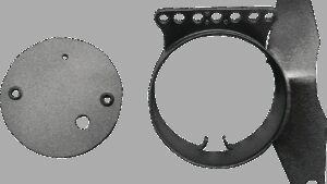 DRAG SPECIALTIES Speedometer Relocation Bracket - Black
