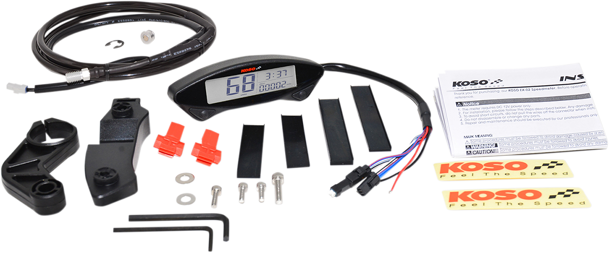 KOSO NORTH AMERICA EX-02 Enduro - 1.57" L x 4.72" W x 0.90" H