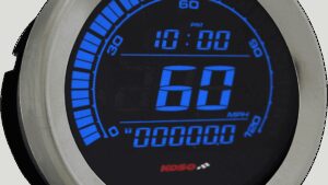 KOSO NORTH AMERICA 4" Speedometer - Chrome