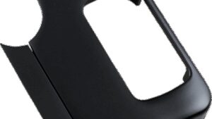 LA CHOPPERS T-Bar Gauge Mount - Flat Black - For 1.25" Diameter Bars