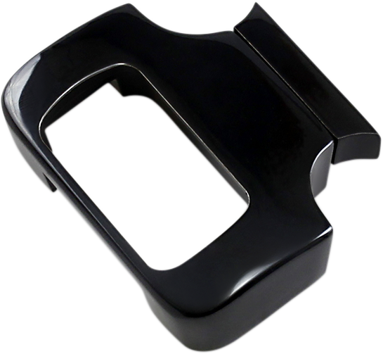 LA CHOPPERS T-Bar Gauge Mount - Gloss Black - For 1.50" Diameter Bars