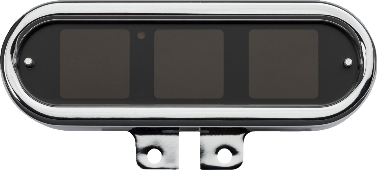 DAKOTA DIGITAL Speedometer - Oval - Chrome