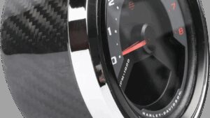 THRASHIN SUPPLY CO. Gauge Relocation Kit - Chrome