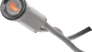 DRAG SPECIALTIES Snap-In Indicator Light - Oil Indicator - Black Bezel