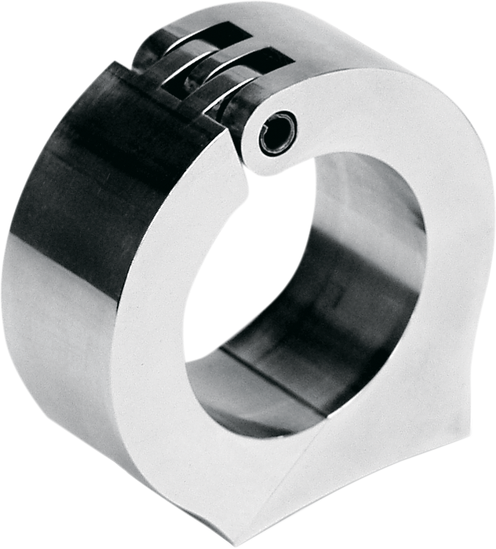 DAKOTA DIGITAL Clamp Mount - For 1.00" Handlebar - 3-3/8" Gauge Cup - Chrome