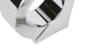 DAKOTA DIGITAL Clamp Mount - For 1.25" Handlebar - 3-3/8" Gauge Cup - Chrome