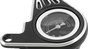 ARLEN NESS Oil Pressure Gauge Kit - Deep Cut - Black
