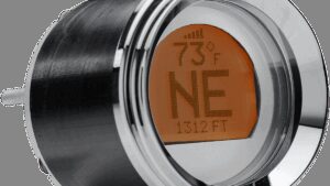 DAKOTA DIGITAL 2-3/16" Stand-Alone LCD GPS Compass - Chrome/Silver