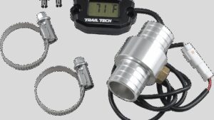 TRAIL TECH Temperature Meter - Surface Mount - Black - 25 mm