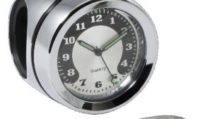 DRAG SPECIALTIES Handlebar Mount Clock - Chrome - For 1" Bar
