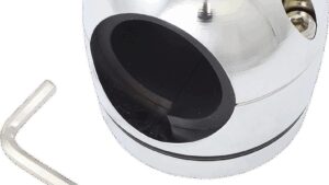 DRAG SPECIALTIES Handlebar Mount Clock - Chrome - For 1.25" Bar