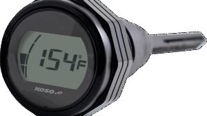 KOSO NORTH AMERICA Oil Dipstick Gauge - Black