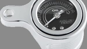 ARLEN NESS Oil Pressure Gauge Kit - Method® - Chrome