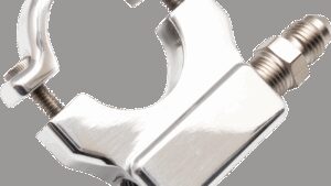 FEULING PARTS Oil Pressure Gauge Mount - 1.25" - Chrome