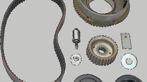 BELT DRIVES LTD. 11 mm Belt Drive with Rear Belt - '79-E'84 Big Twin