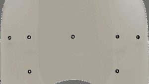 MEMPHIS SHADES Road King Replacement Plastic - 17" - Solar