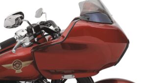 KLOCK WERKS Flare™ Windshield - 8" - Tinted - '98-'13 FLTR