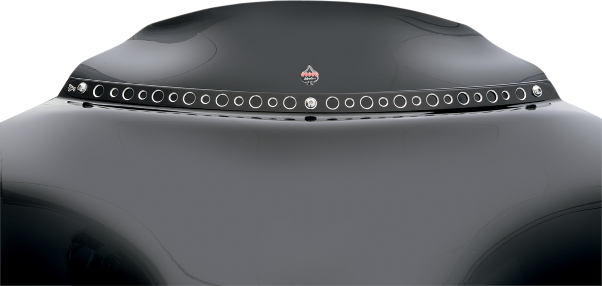 KLOCK WERKS Kolor Flare™ Windshield - 6" - Pink Ice - FLTR - Image 2