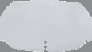 KLOCK WERKS Flare™ Windshield - 8-1/2" - Smoke - '96-'13 FLT