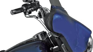 WIND VEST Windshield - 6" - Smoke - FLHT/X