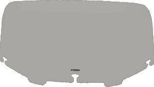 WIND VEST Windshield - 10" - Clear - FLHT/X