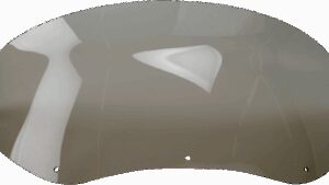 WIND VEST Windshield - 10" - Smoke - FLTR