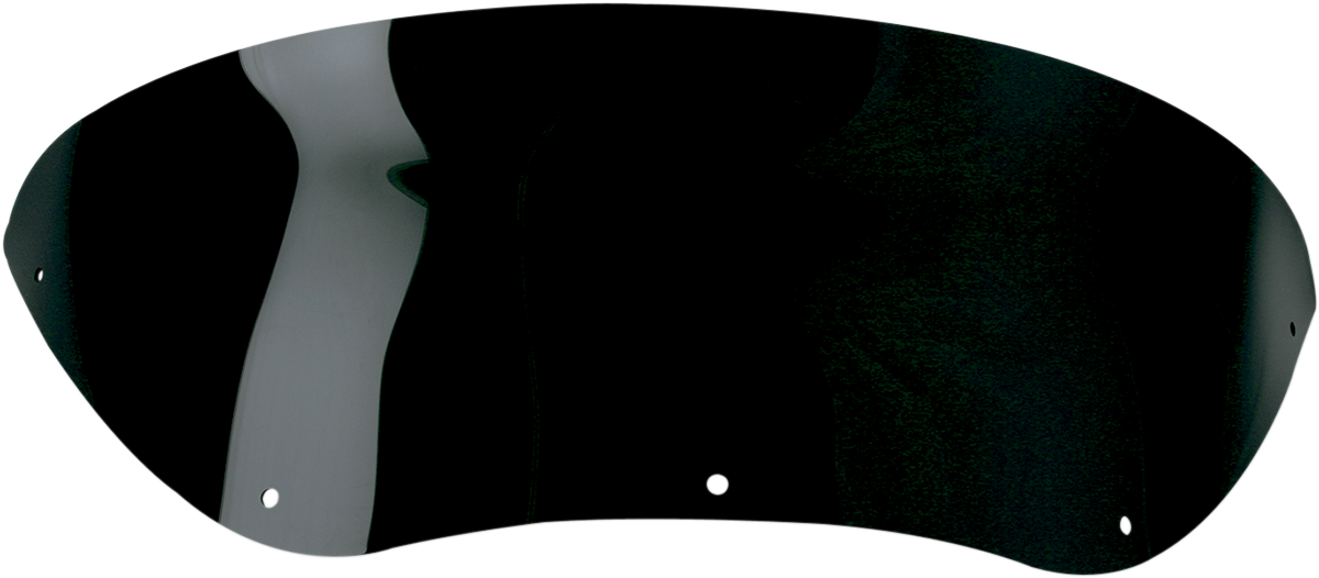 WIND VEST WINDSHIELD 8" BLK FLTR