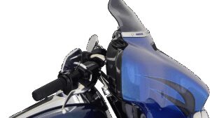 KLOCK WERKS Flare™ Windshield - 6-1/2" - Dark Smoke - '14-'23 FLHT