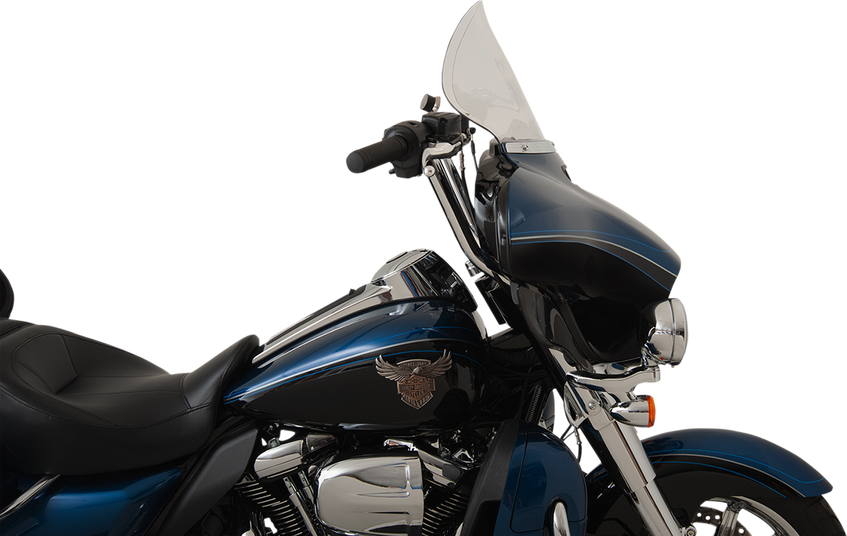 KLOCK WERKS Flare™ Windshield - 11-1/2" - Clear - '14-'23 FLHT