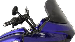 KLOCK WERKS Flare™ Windshield - 14" - Dark Smoke - FLTR