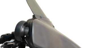 WIND VEST Windshield - 10" - Dark Smoke