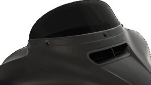 MEMPHIS SHADES Windshield - 5" - Black - FLHT/X