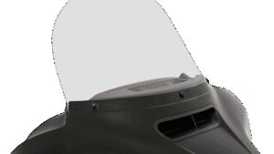 MEMPHIS SHADES Windshield - 12" - Clear - FLHT/X