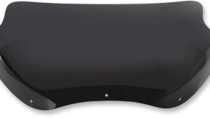 MEMPHIS SHADES Spoiler Windshield - 6-1/2" - Dark Smoke - '98-'13 FLTR
