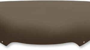 MEMPHIS SHADES Spoiler Windshield - 6-1/2" - Smoke - FLTR