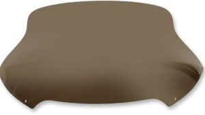 MEMPHIS SHADES Spoiler Windshield - 8-1/2" - Smoke - FLTR