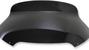 MEMPHIS SHADES Spoiler Windshield - 8-1/2" - Dark Smoke - FLTR