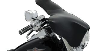 MEMPHIS SHADES Batwing Spoiler Shield - 9" - Dark Black Smoke