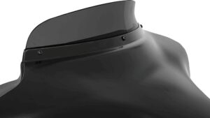 MEMPHIS SHADES Spoiler Shield - 3" - Dark Black Smoke - '96-'13 FLH