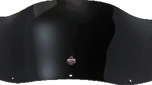 KLOCK WERKS Flare™ Sport Windshield - 9" - Black - FXRT