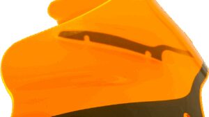 KLOCK WERKS Kolor Flare™ Windshield - 6" - Orange Ice - FLTR