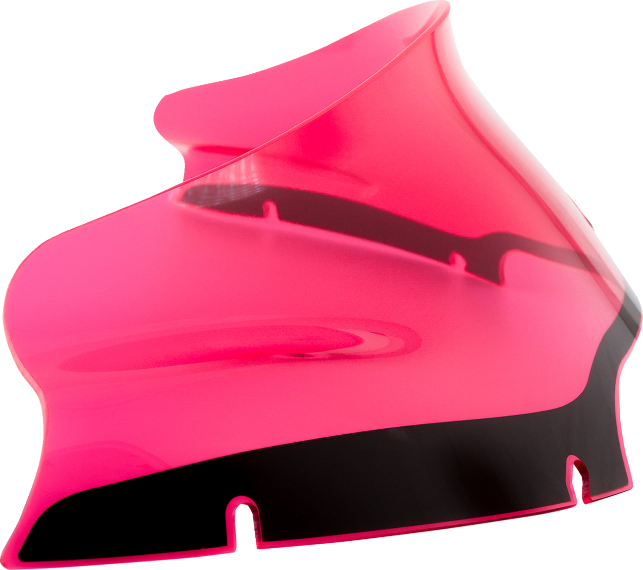 KLOCK WERKS Kolor Flare™ Windshield - 6" - Pink Ice - FLTR
