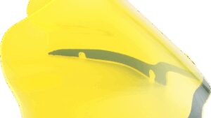 KLOCK WERKS Kolor Flare™ Windshield - 9" - Yellow Ice - FLTR