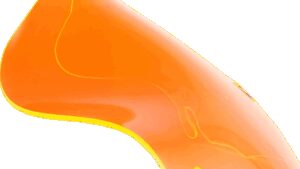 KLOCK WERKS Kolor Flare™ Windshield - 6.5" - Orange Ice - FLH