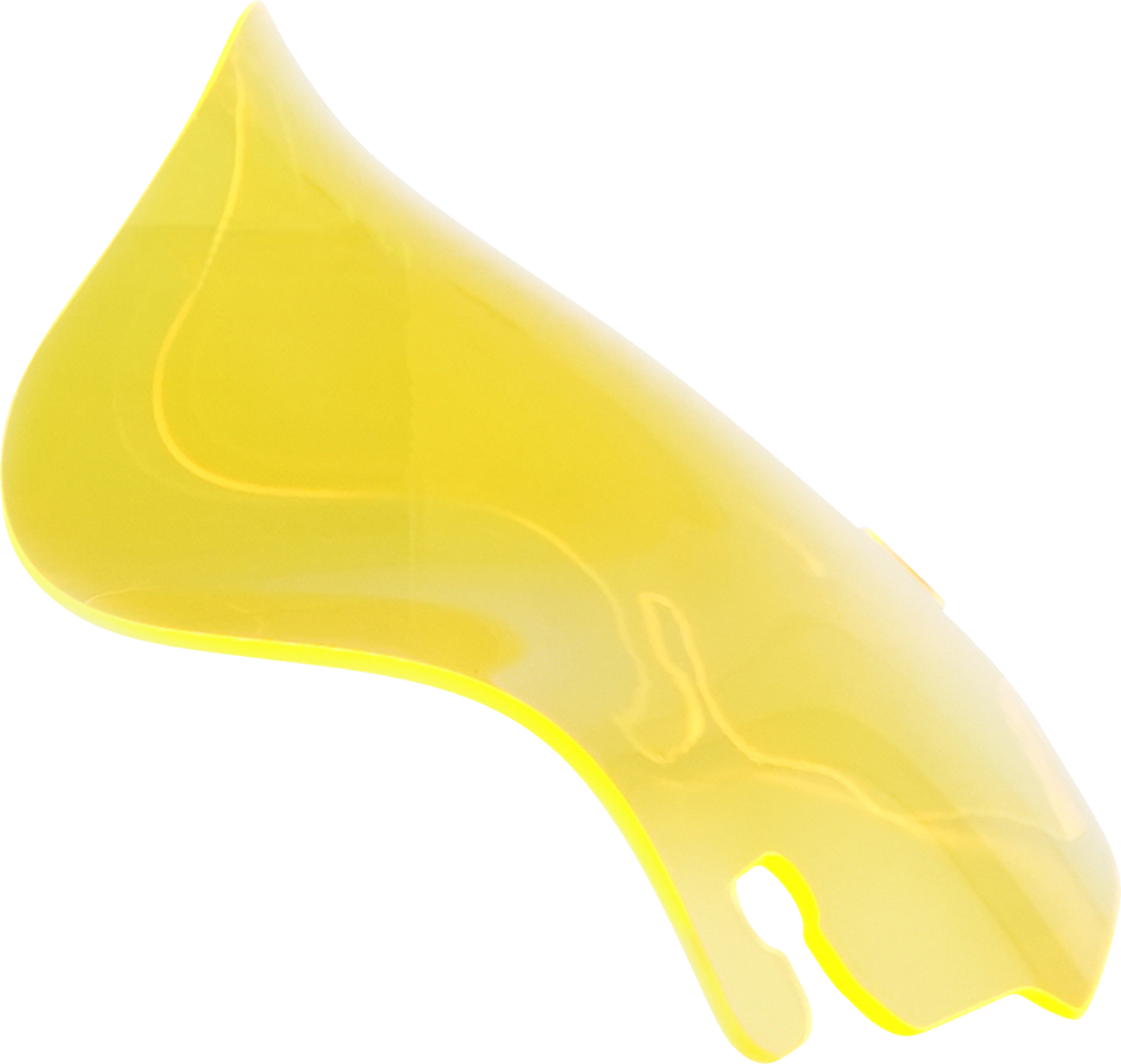 KLOCK WERKS Kolor Flare™ Windshield - 6.5" - Yellow Ice - FLH