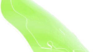 KLOCK WERKS Kolor Flare™ Windshield - 6.5" - Green Ice - FLH