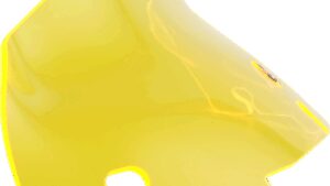 KLOCK WERKS Kolor Flare™ Windshield - 4" - Yellow Ice - FLH