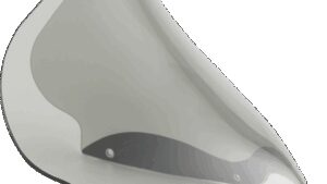 KLOCK WERKS Flare™ Windshield - 12" - Tinted - FLTR