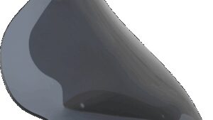 KLOCK WERKS Flare™ Windshield - 12" - Dark Smoke - FLTR