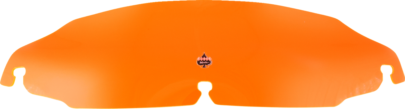 KLOCK WERKS Kolor Flare™ Windshield - 3-1/2" - Orange Ice - FLR